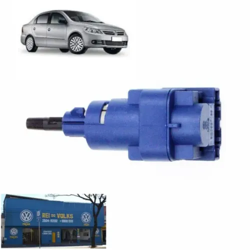Interruptor de Pedal de Embreagem VW 6Q0927189 Voyage G5 2009, 2010, 2011, 2012, 2013