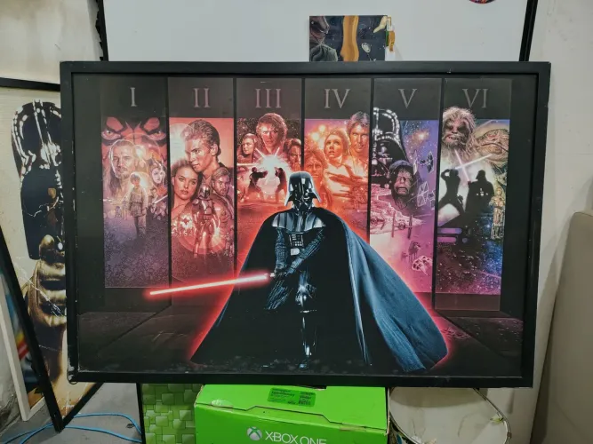 Quadro Star Wars - Saga Completa