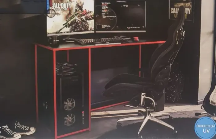 Mesa Gamer Nova Super Promoção