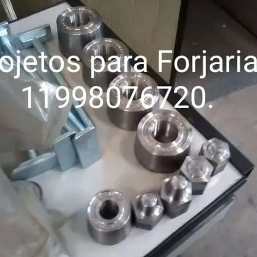 Fixadores especial projeto de Estampos. Forjaria.