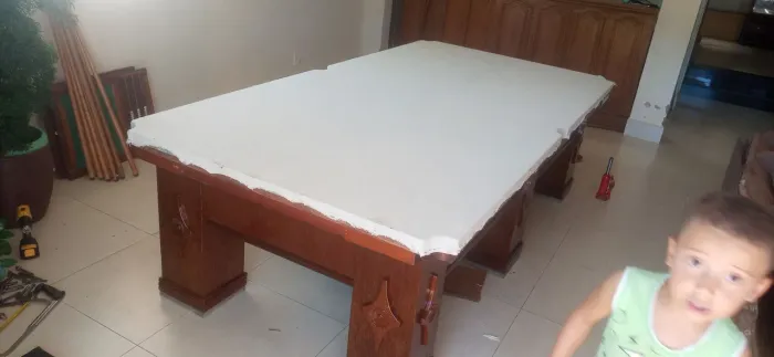 Reformas e transportes de mesa de sinuca 