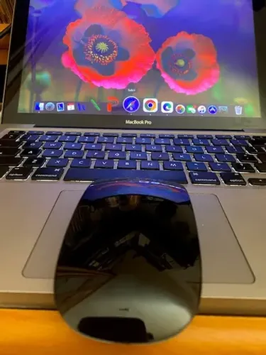 mouse bluetooth recarregavel estilo magic 2 marca logic p/apple macbook air pro mini imac 