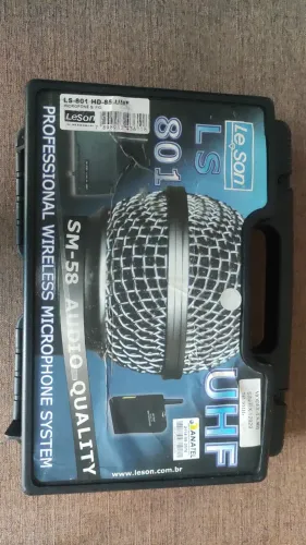 MICROFONE DE CABEÇA LE SON LS801 SM-58 WIRELESS