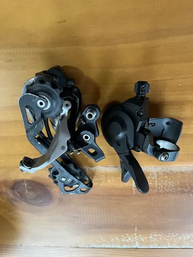 Câmbio e Passador Shimano Deore XT