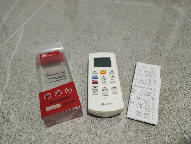 Controle universal ar condicionado 