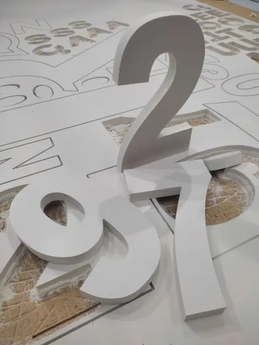 Cortes de PVC cnc