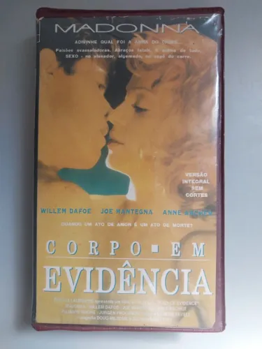 Fita VHS Corpo em Evidencia Madonna