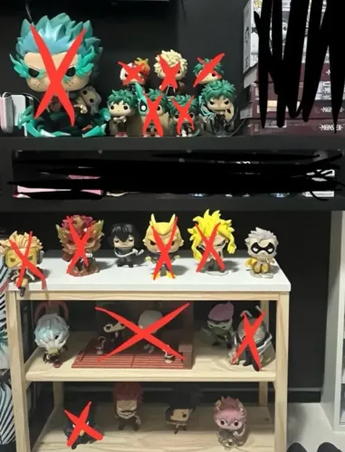 Coleção de Funko Pop My Hero Academia (LEIA A DESCRIÇÃO)