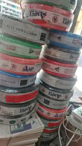 Fios elétricos flexível 
