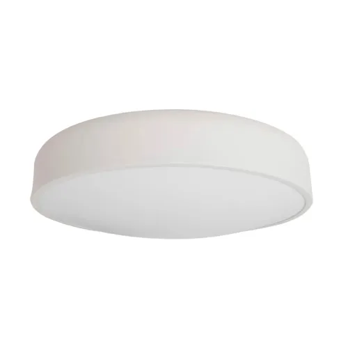 Plafon de sobrepor redondo branco Ø40X11cm - Alumínio e acrílico - Victoria/Newline