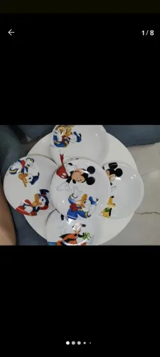 Pratos Sobremesa Planeta Deagostini A Mesa Com Disney
