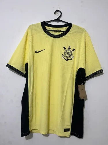 Camisa III - Corinthians- Amarela - MODELO JOGADOR. (LOJA)