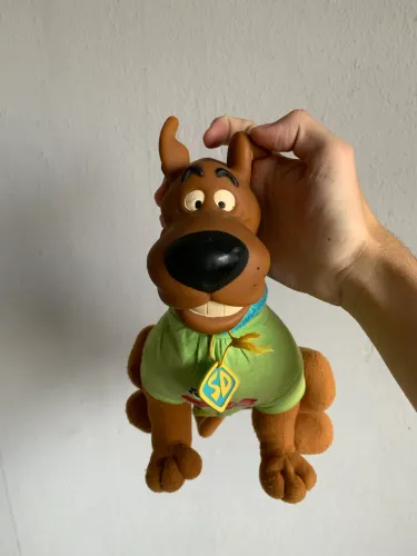 Boneco Pelúcia Scooby Doo Hanna Barbera Colecionador Usado