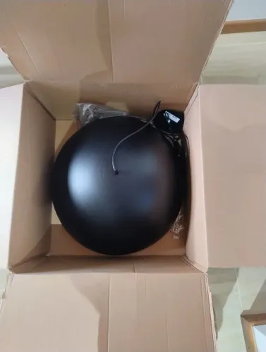 Luminária pendente meia Lua com cabo de 3 metros