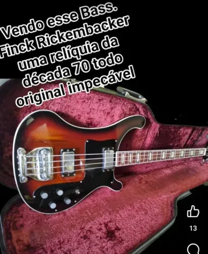 Vendo Contrabaixo Finck uma linda relíquia! 