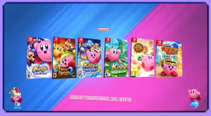 Kirby. Fighters 2 . Nintendo Forgotten Dreamland . Star Allies 1 . Dreamland Lands