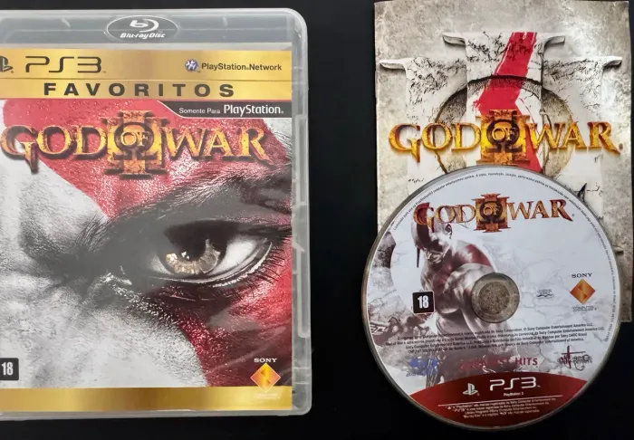God of War 3 - PS3 Mídia Física Original