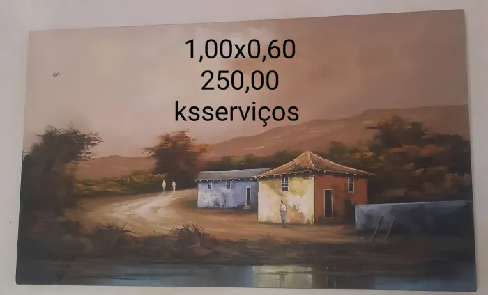 Quadro Paisagem - 1,00x0,60