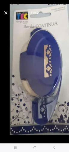 Furador de Papel Borda Contínua - Coração