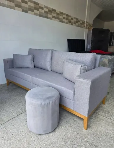 Sofá França cinza 