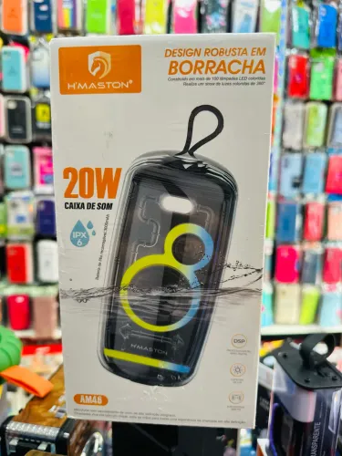 Caixa de Som 20W IPX6 e TWS