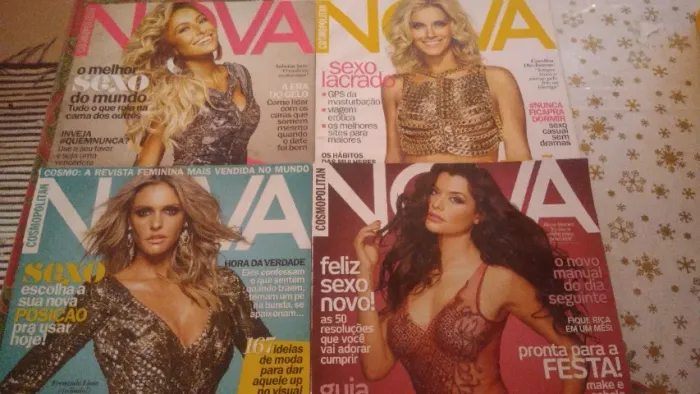 Revista Nova Cosmopolitan Ano 2012 / 2014 (Usado, em Ótimo Estado)