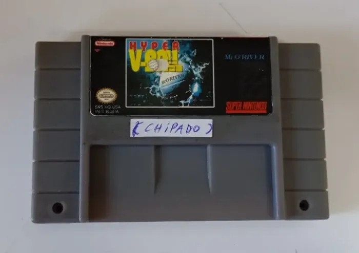 Cartucho Super Nintendo Hyper V Ball Paralelo Chipado