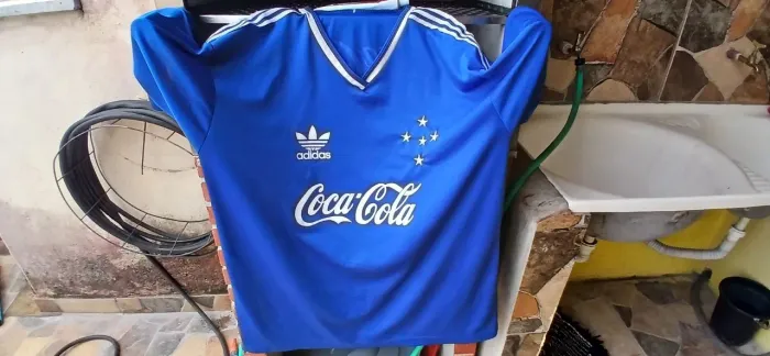 Camisa Cruzeiro Retrô Coca-Cola (GG)