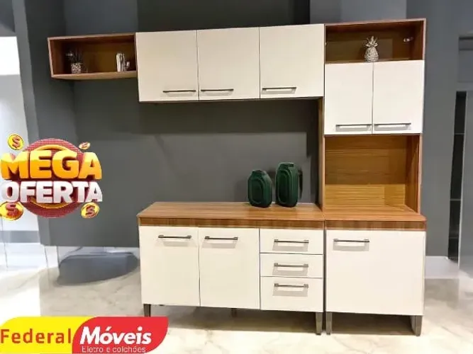 Armário de cozinha Completo VARIAS CORES (ENTREGA HOJE)
