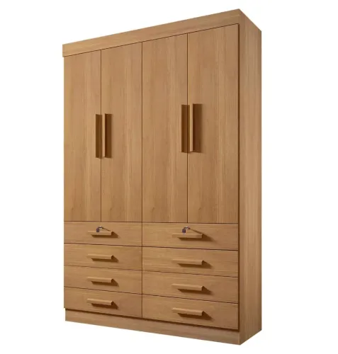 Guarda Roupa Mônaco 4P - Entrega Rápida 