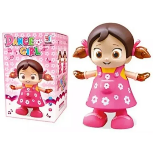 Boneca de Brinquedo que Dança - Música e Luz