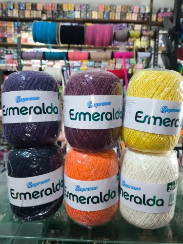 Linha de crochê 