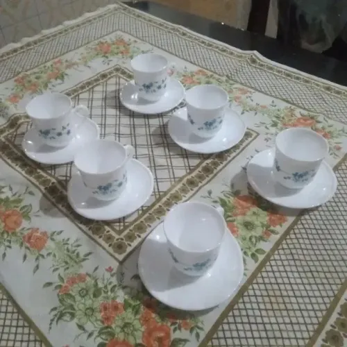 jogo de xícaras marca Arcopal, francesas para café , com selo de fábrica