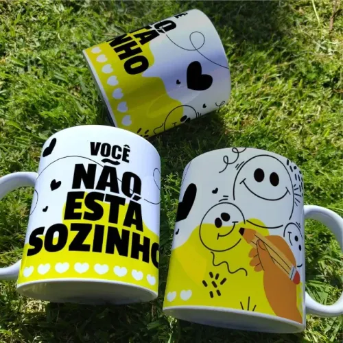Caneca personalizada - Setembro amarelo