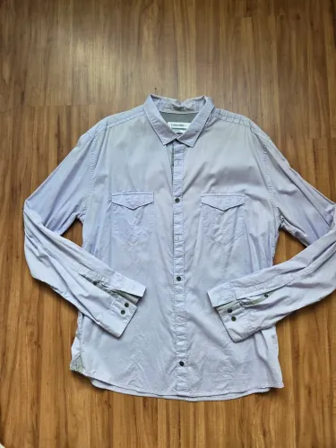 Camisa Calvin Klein lilás