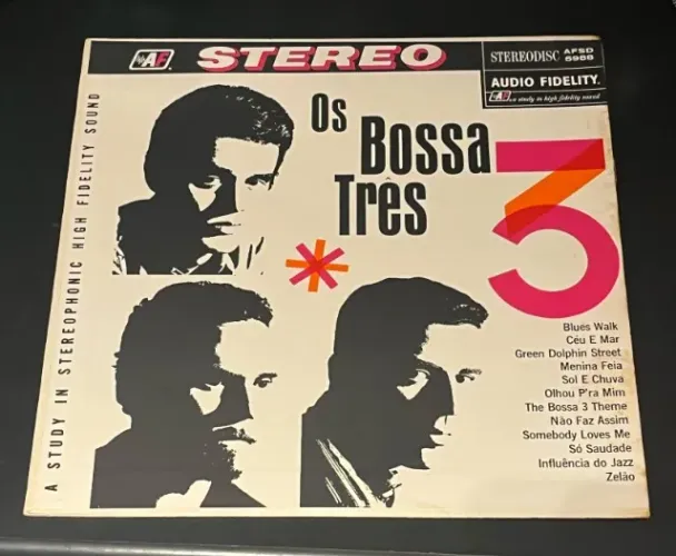 Lp Os Bossa Três