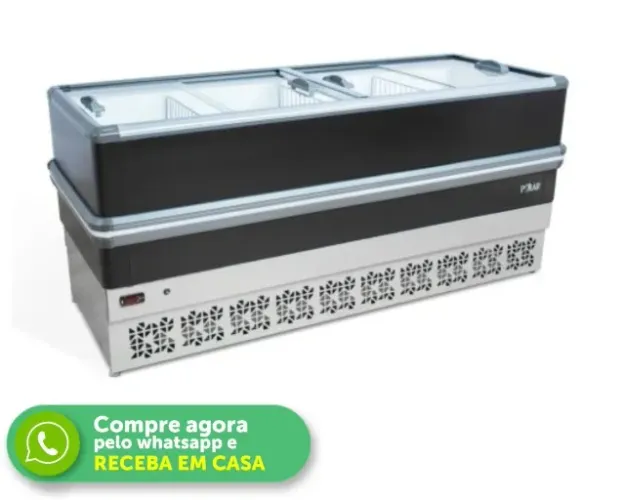 Ilha de Congelados 2 Metros Polar 127/220V Nova