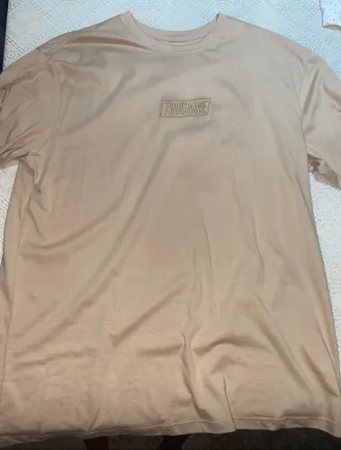 Camiseta Thug Nine Bege