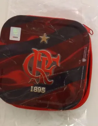 Estojo Flamengo - oficial porta CD 