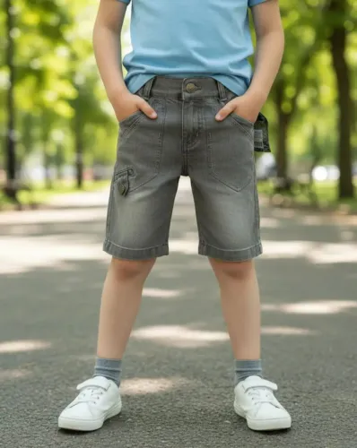 Bermuda Infantil Reviiew Jeans 2