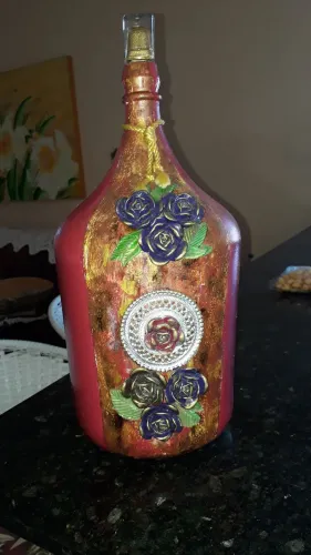 Garrafões decorativos artesanais