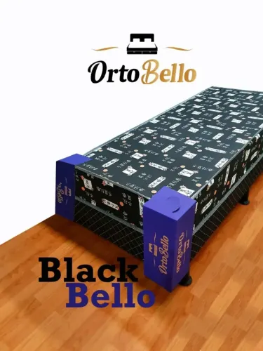 Cama Box Solteiro Ortopédica Black - Entrega Rápida! 