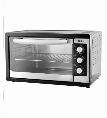 Forno Elétrico Philco PFE48P com Função Timer Prata - 46L - 110V