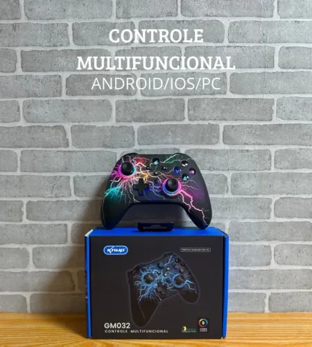 Controle Sem Fio Multifuncional GM032 - Android/iOS/PC