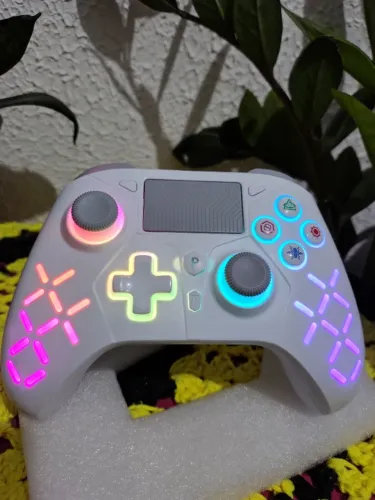 Gamepad sem fio para switch/steam/ps4/ps3/apple/android/windows bluetooth