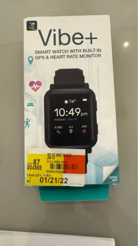 Smartwatch Vibe+ com Monitor Cardíaco