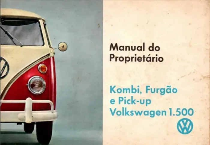 Manual do Proprietário Kombi 68 (envio pelo zap)