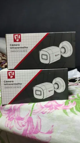 2 Câmeras de Segurança JL Protec FullHD