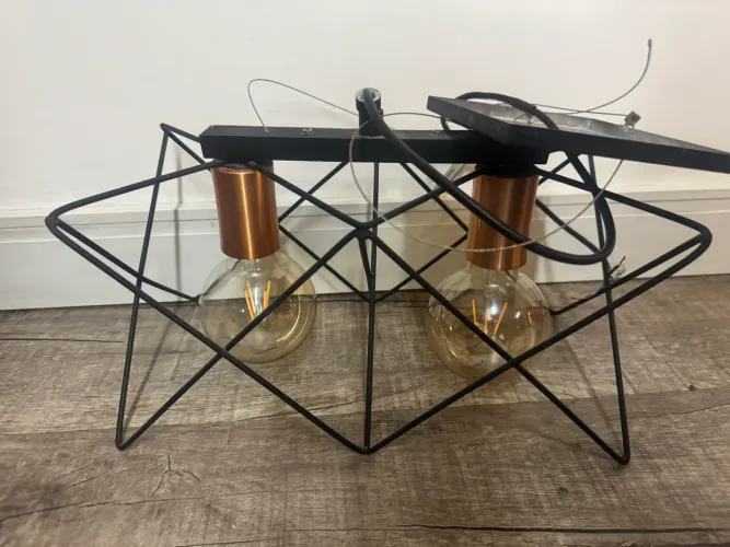 Pendente estilo industrial