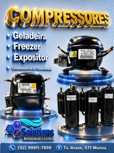 Compressor para geladeira freezer 